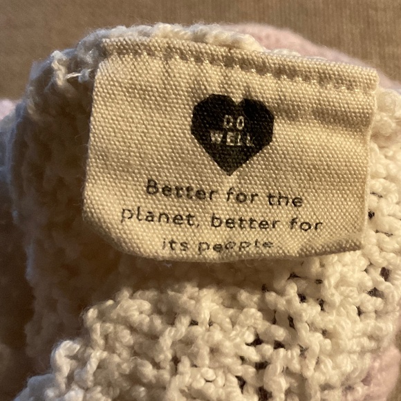 Sweet lil’ Madewell cream and lilac cardigan sweater - Picture 14 of 15